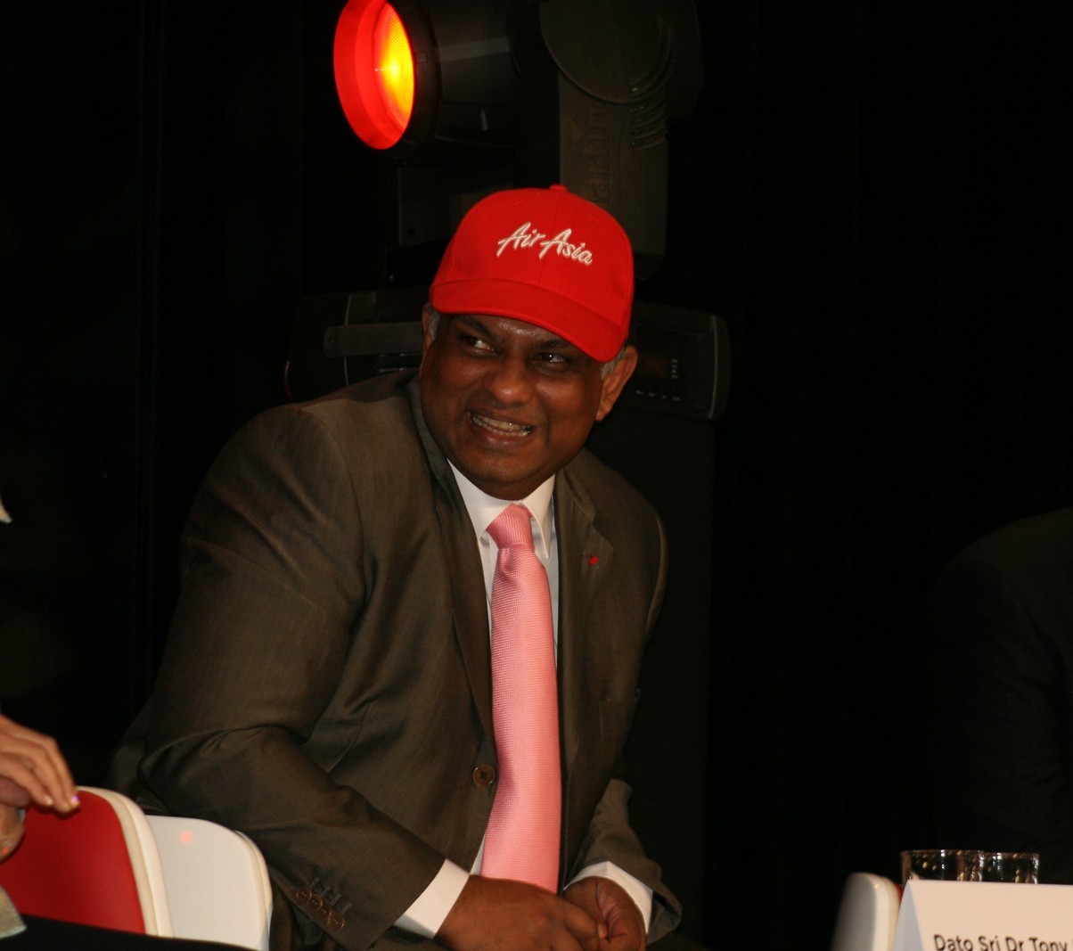 Tony Fernandes (photo FG) Tony Fernandes (photo FG)
