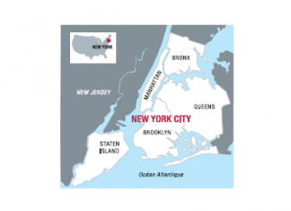 carte de New-York carte de New-York