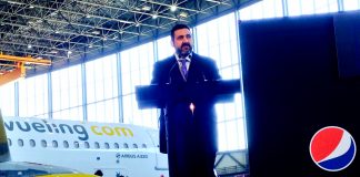 Alex Cruz, Pdg de Vueling