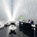 Me by Melia Londres - Norman Foster. Créer le fond comme la forme : c’est le rêve de tout architecte, souvent critiques quant au rendu des designs intérieurs. Pour son premier hôtel à Londres, le cabinet de Norman Foster a réalisé la réhabilitation complète de la Marconi House, au coin d’Aldwych. “En designant l’intérieur comme l’extérieur de l’hôtel, jusqu’aux moindres détails, nous avons pu préserver un très haut niveau de qualité et de continuité”, décrit Giles Robinson, associé du cabinet.