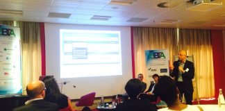 Y. Hoyles (IATA), A. Jorre (Amadeus) et S. Marchon (GBTA France)
