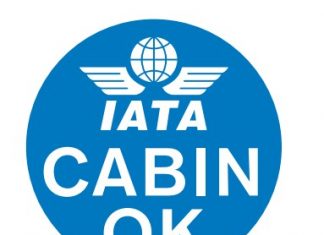 Le logo "IATA Cabin OK" Le logo "IATA Cabin OK"