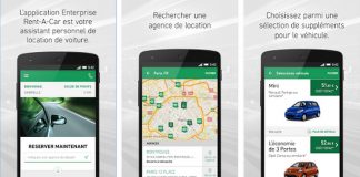 L'application Enterprise Rent-A-Car est disponible sur iOS et Android