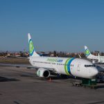 A Transavia aircraft on the ground (DR)