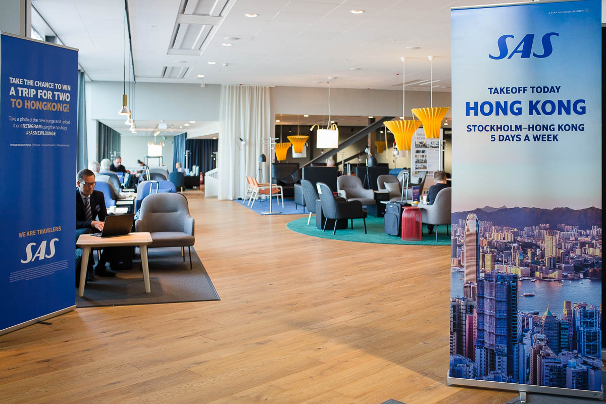A new look for SAS at Stockholm Arlanda A new look for SAS at Stockholm Arlanda