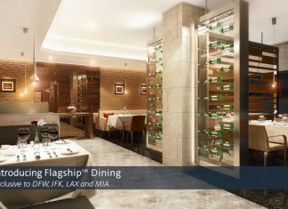New York, Miami, Dallas et Los Angeles seront les premiers hubs a bénéficier du nouveau service Flagship Dining New York, Miami, Dallas et Los Angeles seront les premiers hubs a bénéficier du nouveau service Flagship Dining