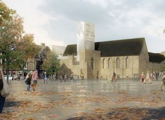 The historic monument will be able to host events for up to 1,500 people