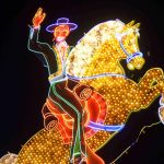 las vegas cow-boy neon