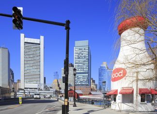 Boston Seaport HoodMilkBottle