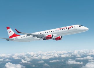 Embraer 195 d'Austrian Airlines.