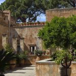 La Crète, presqu&rsquo;île d&rsquo; Akrotiri, monastère d&rsquo;Agia triada