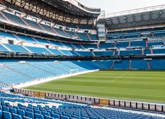 Le stade Santiago Bernabeu