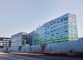 La résidence Hipark Design Suites Paris - La Villette, ouverte en 2016. (C) Vincent FILLON Architecte Manuelle GAUTRAND.