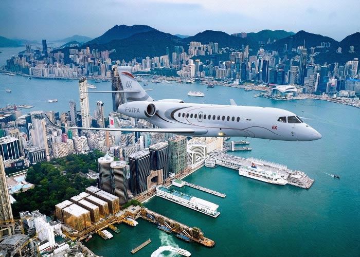 Dassault Aviation lance le modèle Falcon X6 Dassault Aviation lance le modèle Falcon X6