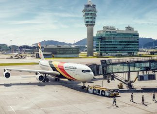 Air Belgium terminal avion