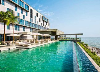 Le Noom Hotel Conakry a été sélectionné par l’ambassade de France comme point de rassemblement pour tous les ressortissants européens.© Mangalis Hotel Group