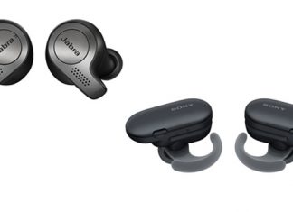 Ecouteurs Jabra et Sony