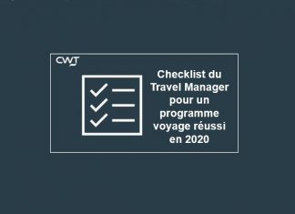 CWT checklist du Travel Manager