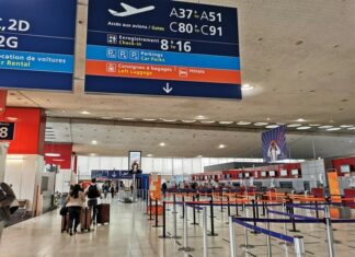 Terminal 2 de l'aéroport Paris CDG.