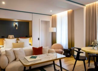 Un des nouveaux appartements du Bel Ami.