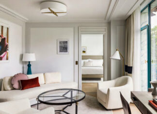 Une des suites du Kimpton St-Honore Paris.
