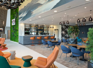 Lobby du Citadines Eurometropole Strasbourg, un des 40 résidences ouvertes dans le monde par le groupe Ascott en 2021.