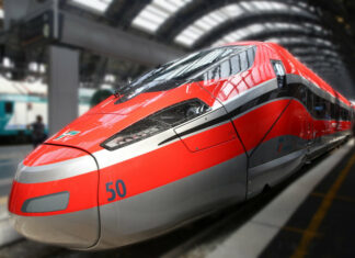 Les rames Frecciarossa 1000, utilisées par Thello (c) fsnews.it