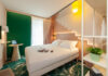 One of the 202 rooms at the ibis Styles Zurich Centre.