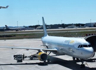 Un avion Vueling à Valencia (Photo : LC)