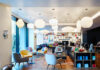 Lobby of the citizenM San Francisco Union Square.