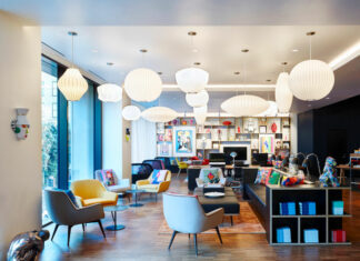 Lobby du citizenM San Francisco Union Square.