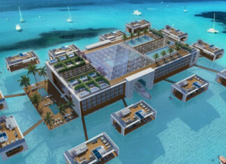 Le groupe Kempinski est associé à un projet de palace flottant à Dubaï.