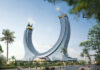 In the Middle East, the Katara Towers will house Raffles and Fairmont hotels.