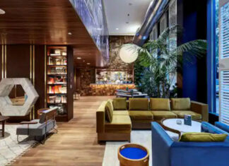 Lobby du futur Radisson Blu Barcelone Sagrada Familia.