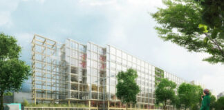 Le projet immobilier Stream Building intégrera un hôtel-résidence Zoku (c) PCA-STREAM - Philippe Chiambaretta