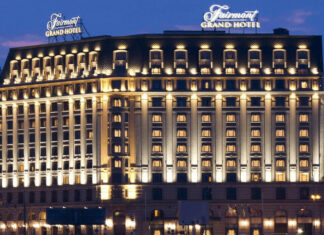 Le Fairmont Grand Hotel à Kiev, un des sept hôtels Accor en Ukraine.