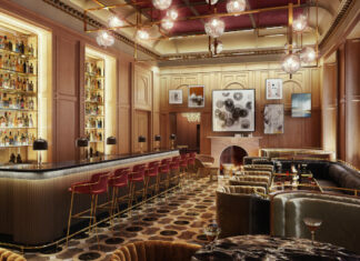 Espace Commons Club du Virgin Hotel Edimbourg.