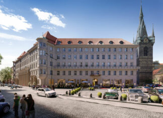 La marque Andaz s'est installé dans un bâtiment historique du centre de Prague.