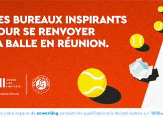 Wojo investit Roland-Garros avec un espace de coworking éphémère proposé pendant les qualifications du tournoi.