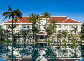 Le Raffles Grand Hôtel d'Angkor rouvre ses portes le 1er juin après trois ans de fermeture.