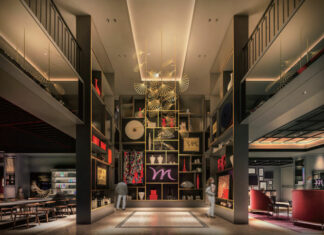 Lobby du futur Mercure Haneda.