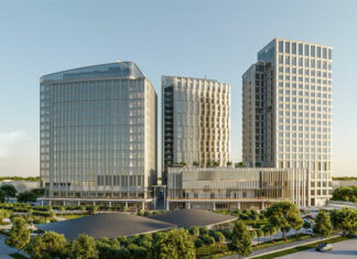 L'InterContinental Tachkent proposera 216 chambres et un centre de convention haut de gamme.