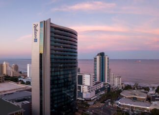 Le Radisson Blu Durban Umhlanga, avec vue sur l'océan Indien.
