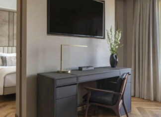 Grand Deluxe Room de l'Anantara Grand Hotel Krasnapolsky, à Amsterdam.