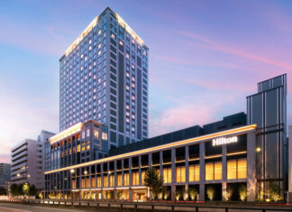 Le Hilton Hiroshima, doté d'un espace MICE de près de 3000 m2. (c) Hilton 2022