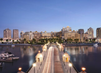 Au Qatar, le futur St. Regis Marsa Arabia Island, The Pearl. Un des nombreux projets de Marriott au Moyen-Orient.