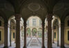 Cour du futur Rosewood Milan.