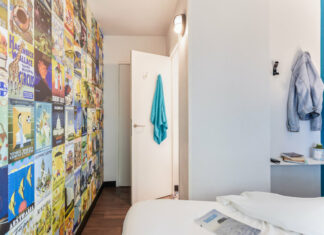 Grande nouveauté chez hotelF1, l'arrivée de chambres avec salle de bain. © Abaca Press/Laurent Mayeux