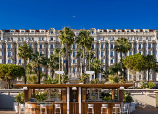 Le Carlton de Cannes, de la marque de luxe Regent du groupe IHG, un des nombreux nouveaux établissements labellisés Clef Verte en France