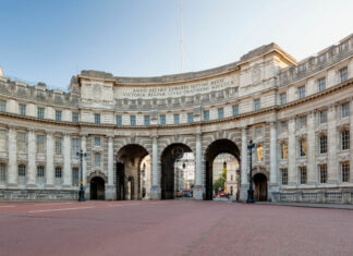 L'Admiralty Arch, hôte de marque du futur Waldorf Astoria Londres © 2022 Hilton